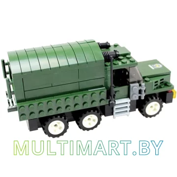 Конструктор JIE-STAR Army 23015 Военный грузовик картинка 3